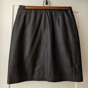 Clio Vintage Women's leather skirt